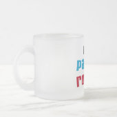 Mijn Papaw Rocks T-shirts en cadeautjes Matglas Koffiemok (Links)