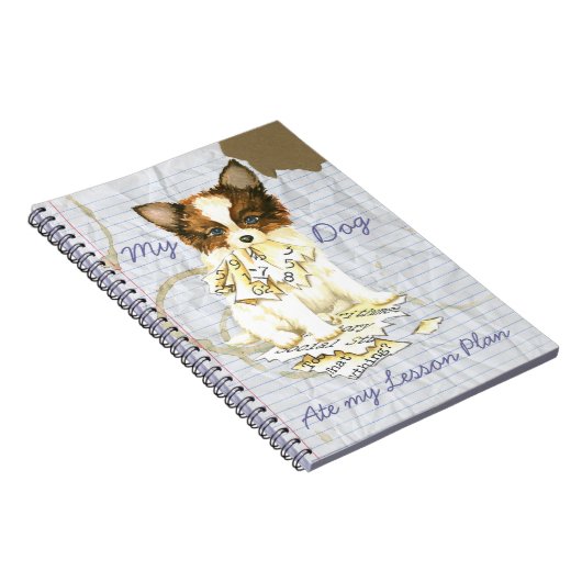 Mijn Papillon Ate mijn lesplan Notitieboek (Rechterzijde)