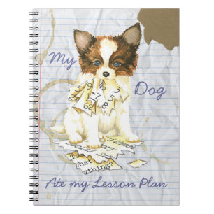 Mijn Papillon Ate mijn lesplan Notitieboek