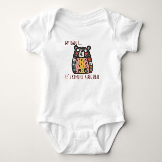 "Mijn Pappie" Bericht Romper (Voorkant)