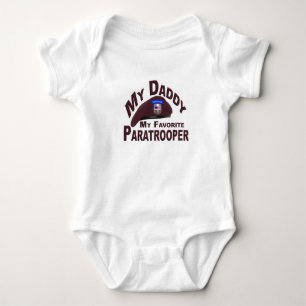 Mijn pappie-Mijn favoriete parachutist- babyspring Romper