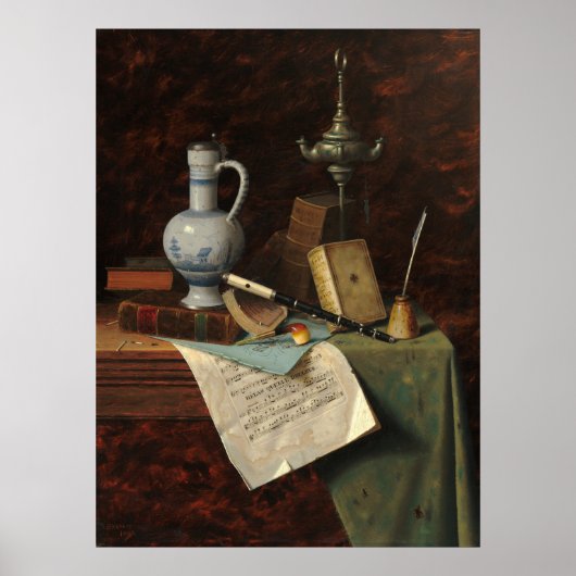 Mijn Pareltjes - William Harnett Fine Art Poster (Voorkant)