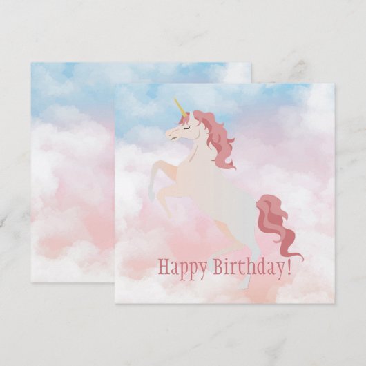 Mijn parende eenhoorn (Voorkant / Achterkant)