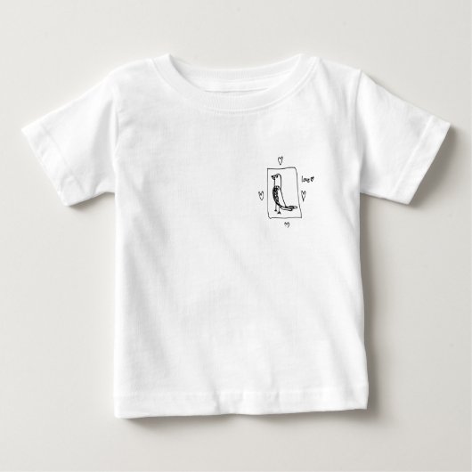 Mijn parkiet shirt (Voorkant)