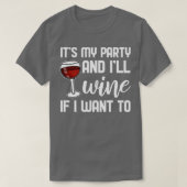 Mijn partij en ik willen Bachelor Party 2 T-shirt (Design voorkant)