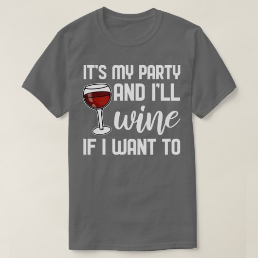 Mijn partij en ik willen Bachelor Party 2 T-shirt (Design voorkant)