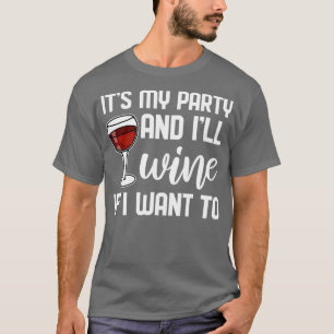 Mijn partij en ik willen Bachelor Party 2 T-shirt