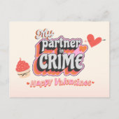 Mijn partner in crime feestdagenkaart (Voorkant)