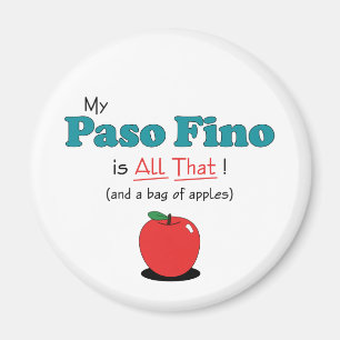 Mijn Paso Fino is dat allemaal! grappig paard Magneet