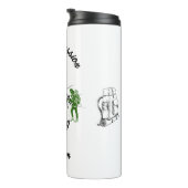 MIJN PASSIE is Hikken, bergen, wandelschoenen Thermosbeker (Geroteerd rechts)