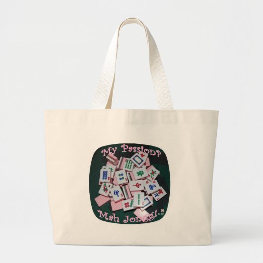 mijn passie mah jongg tas (Voorkant)