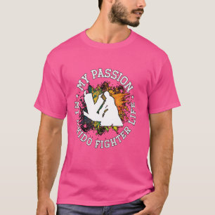 Mijn passie Mijn Aikido Japanse Vechtsporten Aikid T-shirt