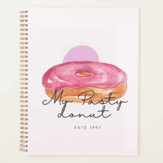 Mijn pasty Donut Planner (Voorkant)