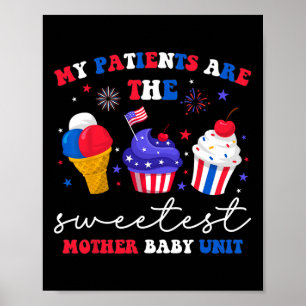 Mijn patiënten zijn de liefste moederbaby poster