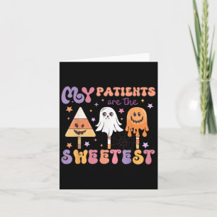 Mijn patiënten zijn de liefste Nicu Nurse Hallowee Kaart