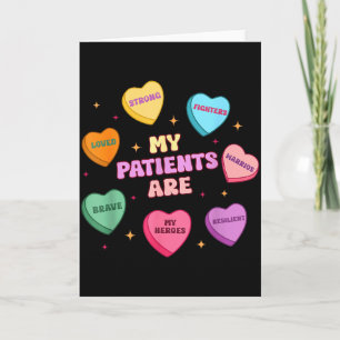 Mijn patiënten zijn lieve harten Valentijn verplee Kaart