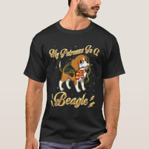 Mijn Patronus is een beagle Harry Dog Potter papa  T-shirt
