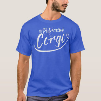 Mijn Patronus is een Corgi Dog & Corgi Lover Gifts T-shirt