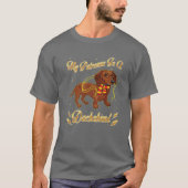Mijn Patronus is een Dachshund Harry Dog Potter Pa T-shirt (Voorkant)