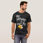 Mijn patronus is een Guinee Pig Grappige Liefs T-shirt (Voorkant volledig)