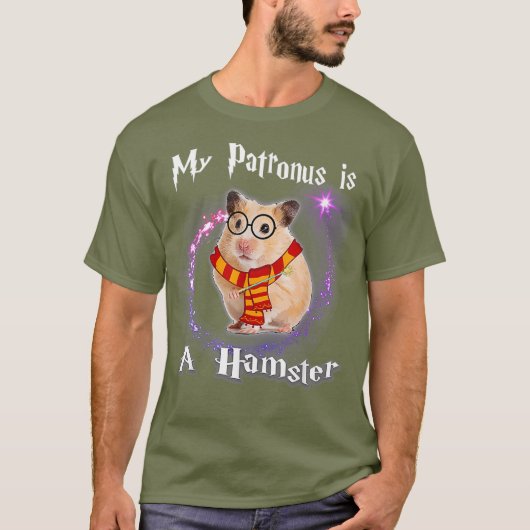 Mijn Patronus is een Hamster shirt (Voorkant)