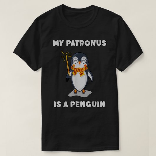 Mijn Patronus is een pinguïn  T-shirt (Design voorkant)