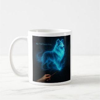 Mijn Patronus is een Rough Collie Koffiemok