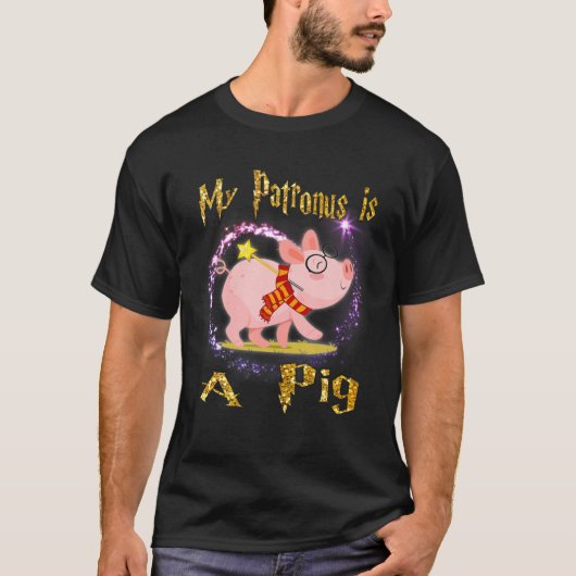 Mijn Patronus is een schitterende, magische cadeau T-shirt (Voorkant)