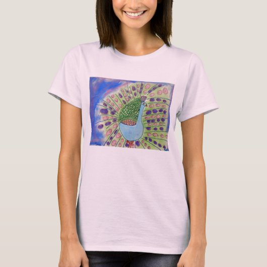 Mijn pauw t-shirt (Voorkant)