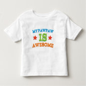 Mijn paw is Geweldige Kinder Shirts (Voorkant)
