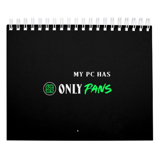 Mijn PC heeft alleen ventilatoren Kalender (Hoes)