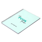 Mijn PCOS Blauwgroen Tracker Polycystic Ovarian Sy Notitieboek (Linkerzijde)
