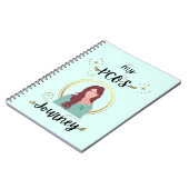 Mijn PCOS-reis Polycysteus Ovarium Syndroom Blauwg Notitieboek (Linkerzijde)