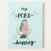 Mijn PCOS-reis Polycysteus Ovarium Syndroom Blauwg Planner (Achterkant)