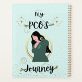 Mijn PCOS-reis Polycysteus Ovarium Syndroom Blauwg Planner (Achterkant)
