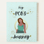 Mijn PCOS-reis Polycysteus Ovarium Syndroom Blauwg Planner (Achterkant)