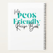 Mijn PCOS VRIENDELIJK Receptenboek Planner (Achterkant)