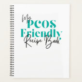 Mijn PCOS VRIENDELIJK Receptenboek Planner (Voorkant)