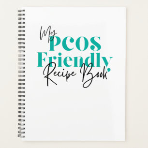 Mijn PCOS VRIENDELIJK Receptenboek Planner