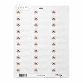 Mijn Pekingees Regeert Mijn Wereld Etiket (Full Sheet)