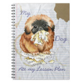 Mijn Pekingese Ate mijn Lesson Plan Notitieboek (Voorkant)
