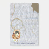 Mijn Pekingese Ate mijn Lesson Plan Post-it® Notes (Voorkant)