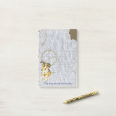 Mijn Pembroke Welsh Corgi Ate mijn Lesson Plan Post-it® Notes (Op bureau)