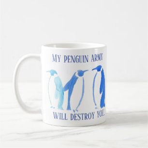Mijn Penguin-leger zal je Mok vernietigen