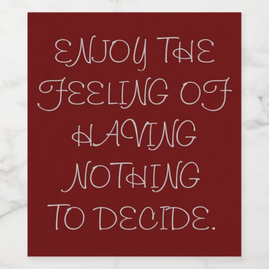 Mijn pensioen wijn label etiket (Enkel label)