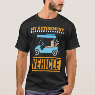 Mijn Pensioengereigenaar Funny Golf Car T-shirt