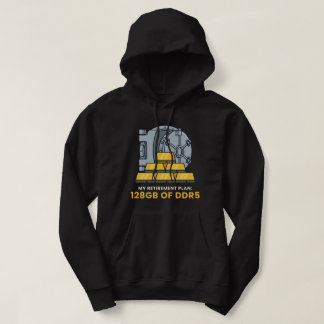 Mijn Pensioenplan 128GB DDR5 Grappige RAM Humor Hoodie