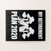 Mijn pensioenplan 2020 cadeau op maat legpuzzel (Horizontaal)