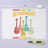 Mijn Pensioenplan Elektrisch Guitar Musical String Tissuepapier (Craft)