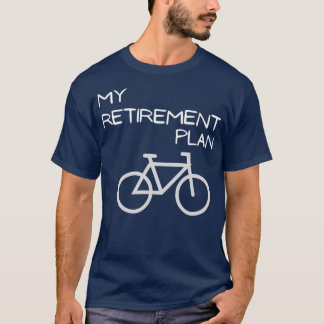 Mijn Pensioenplan fiets Funny Bike (2) T-shirt